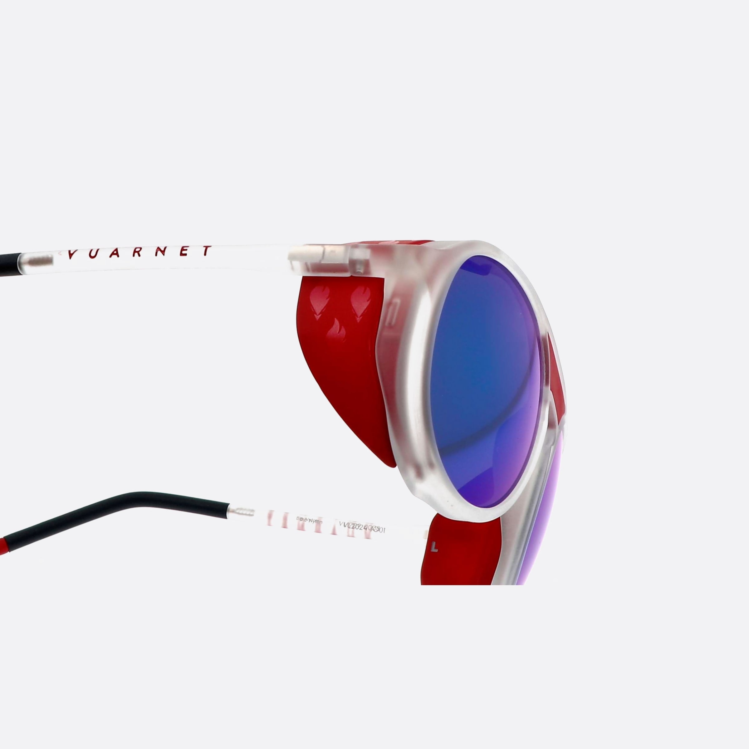 Vuarnet 51mm Ice Round Vl2024 Jo01 Clear Round Men Sunglasses - Lifestyle Shot