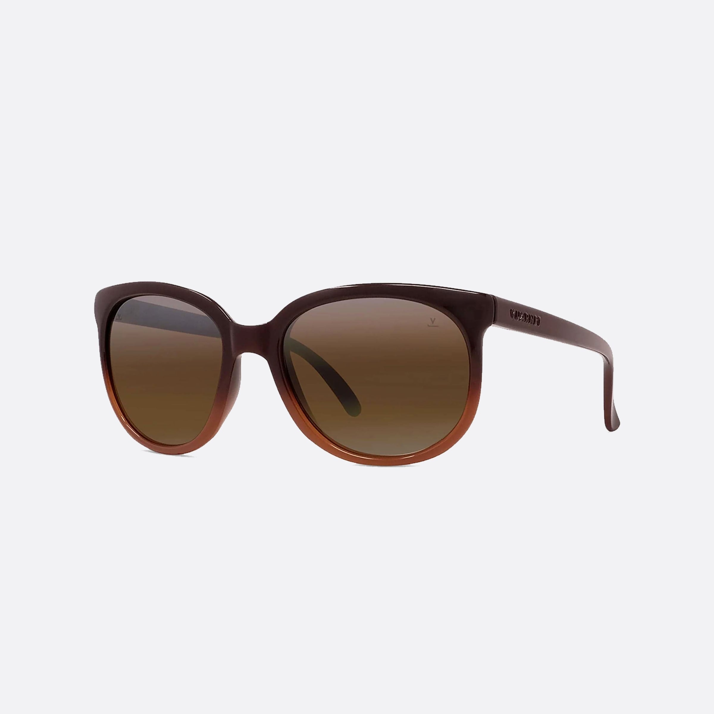 Vuarnet 57mm Legend Originals Vu40017u 50g Brown Oval Unisex Sunglasses - Main View