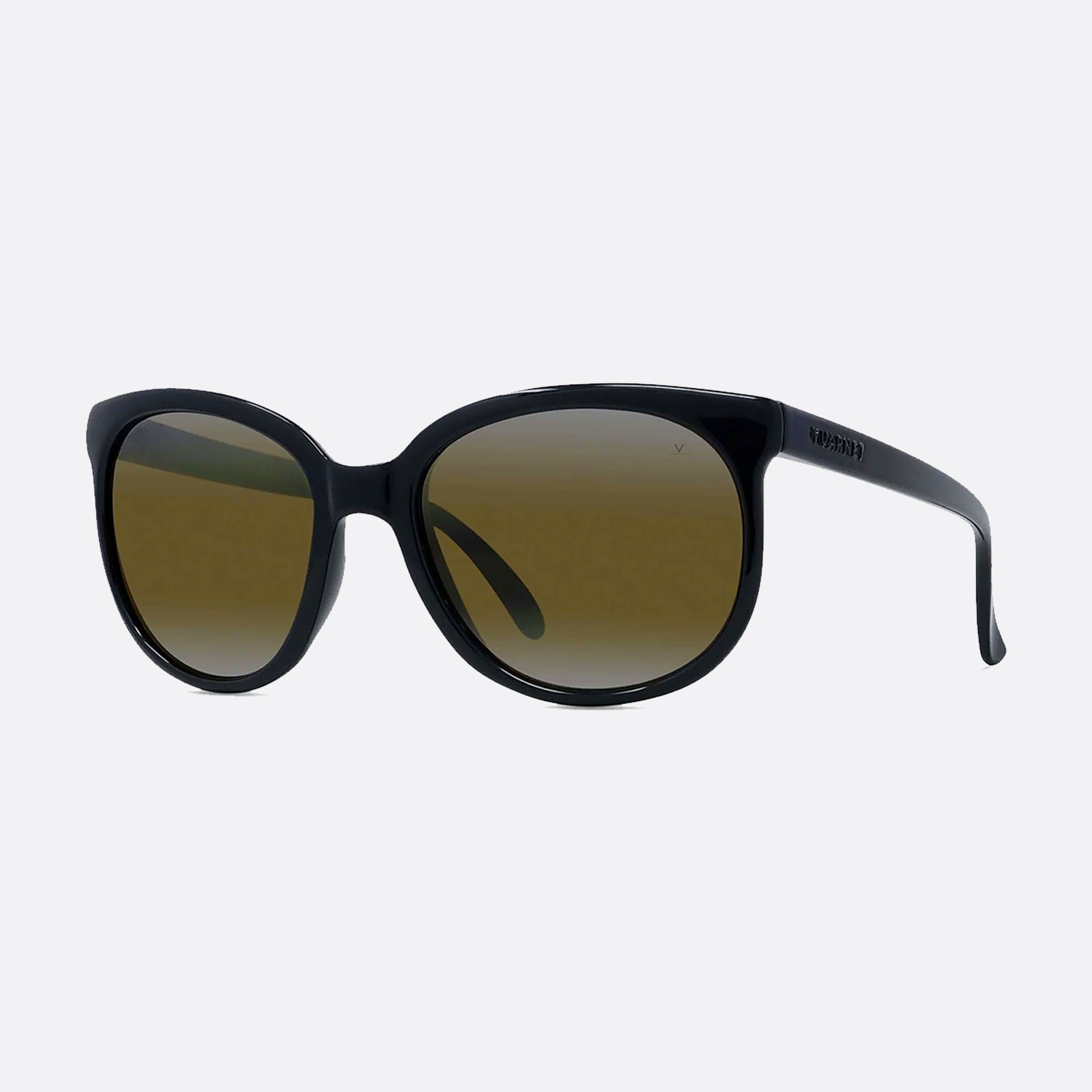 Vuarnet 57mm Legend Originals Vu40017u 5702q Black Oval Unisex Sunglasses - Main View