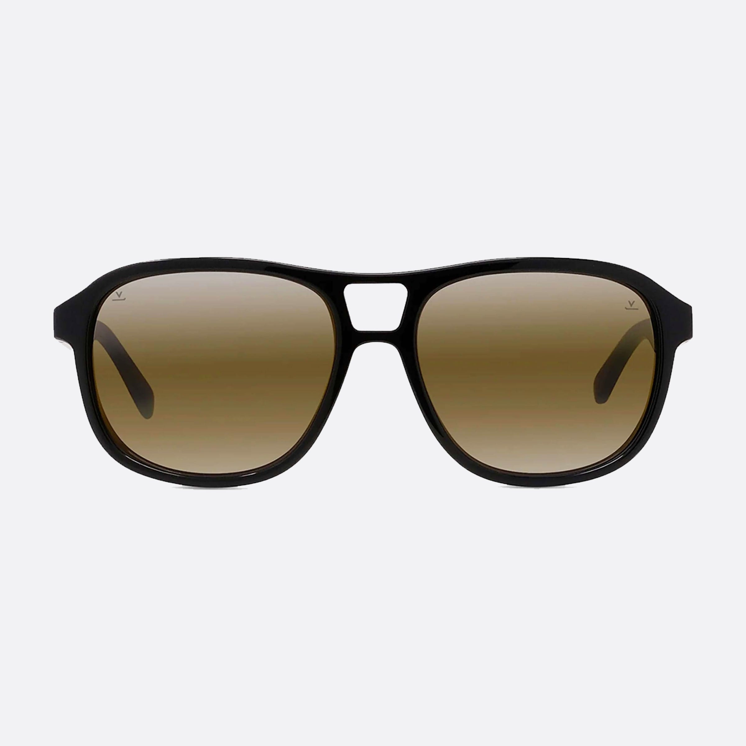 Vuarnet 58mm Legend Valley Vu40016i 05q Black Square Men Sunglasses - Side View