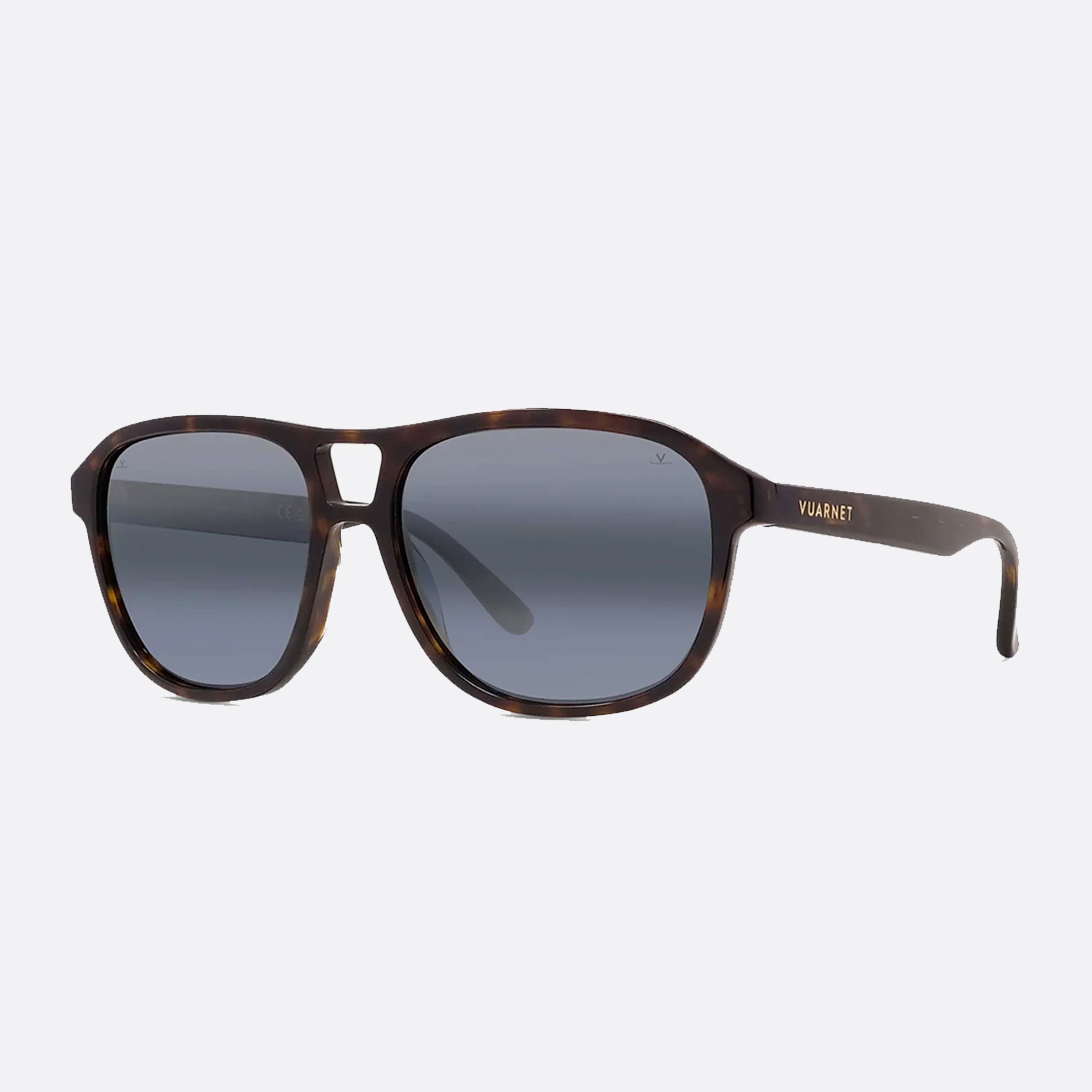 Vuarnet 58mm Legend Valley Vu40016i 52x Tortoise Square Polarized Men Sunglasses - Main View