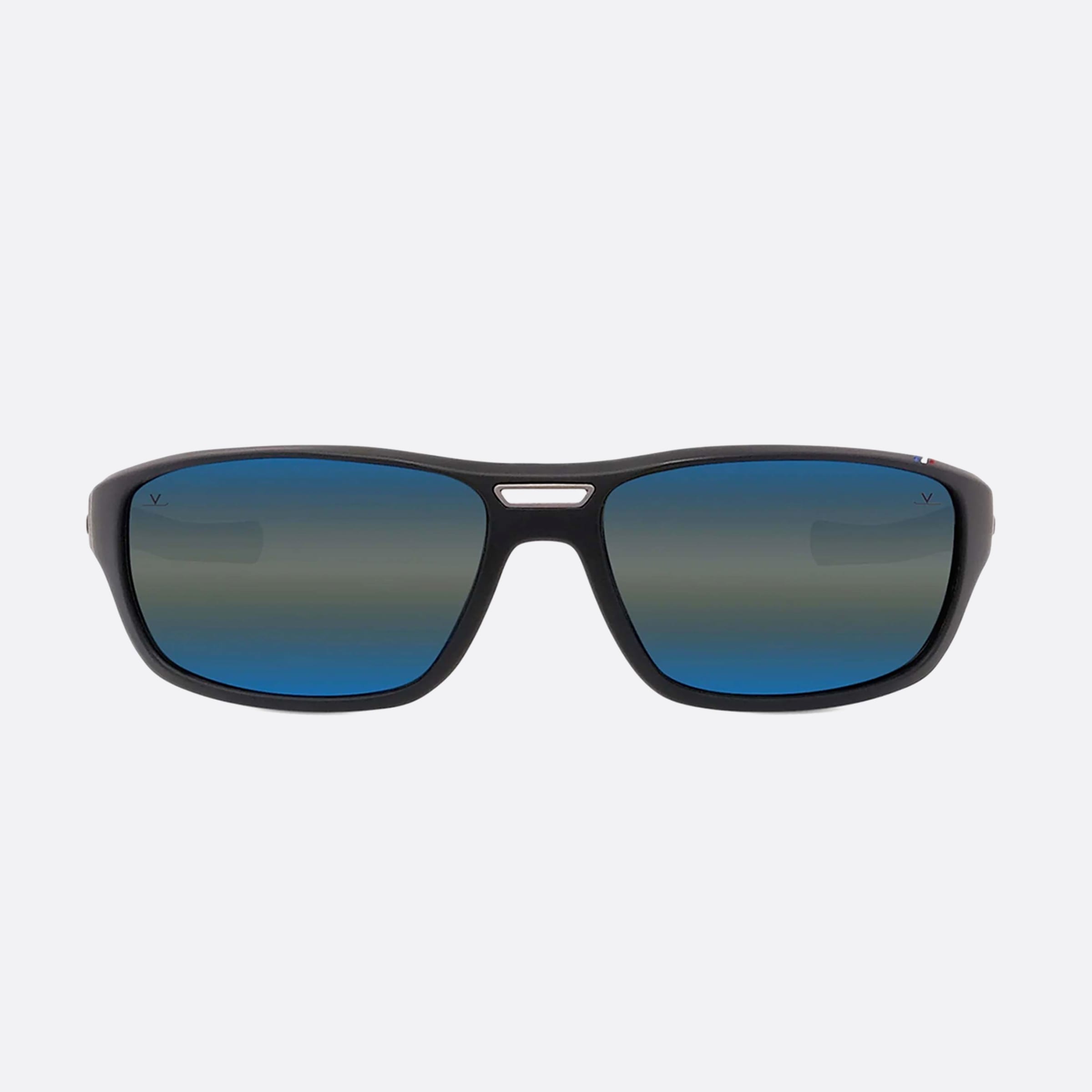 Vuarnet 62mm Racing Vu40020u 02w Black Rectangle Unisex Sunglasses - Side View