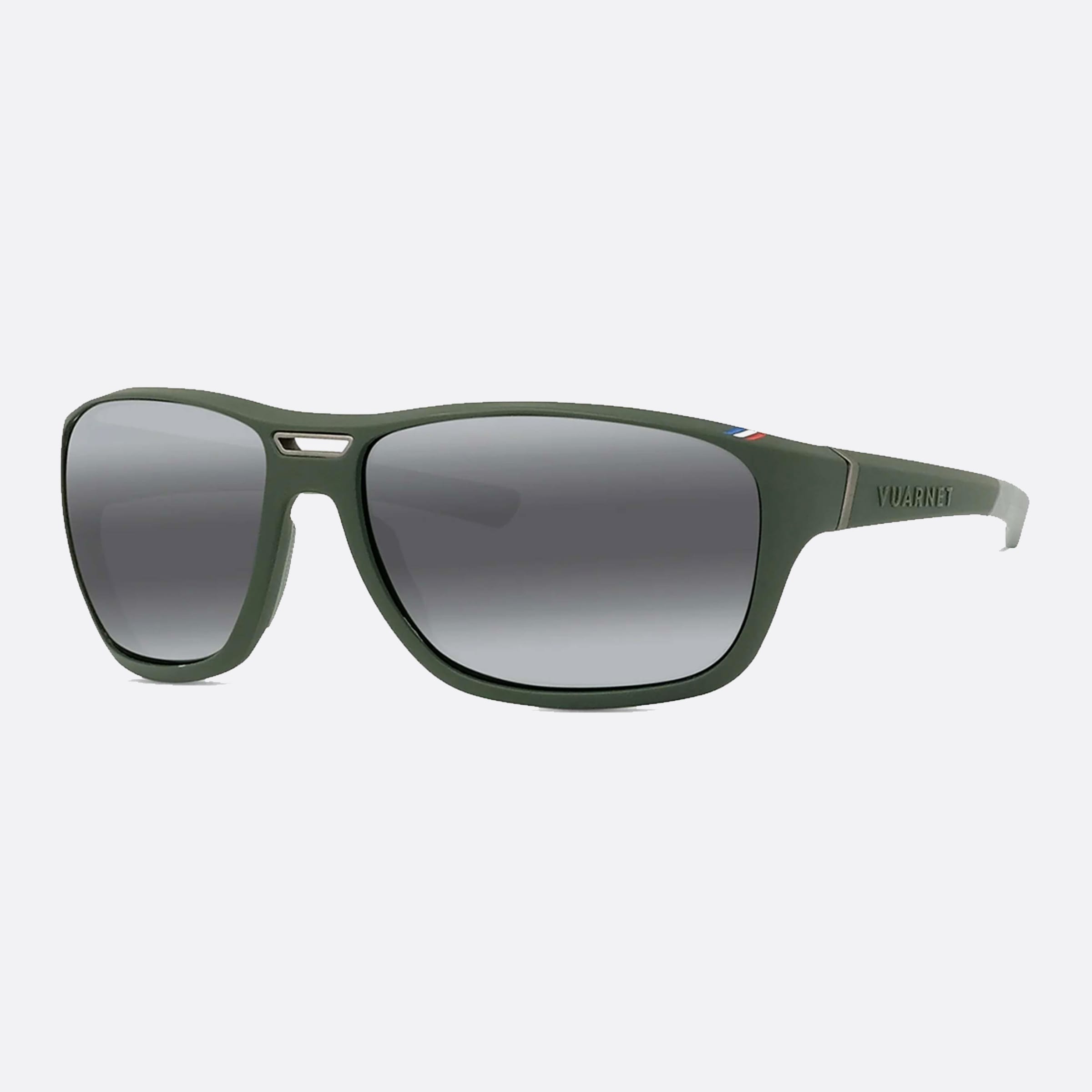 Vuarnet 64mm Racing Vu40021u 97d Kaki Rectangle Men Sunglasses - Main View